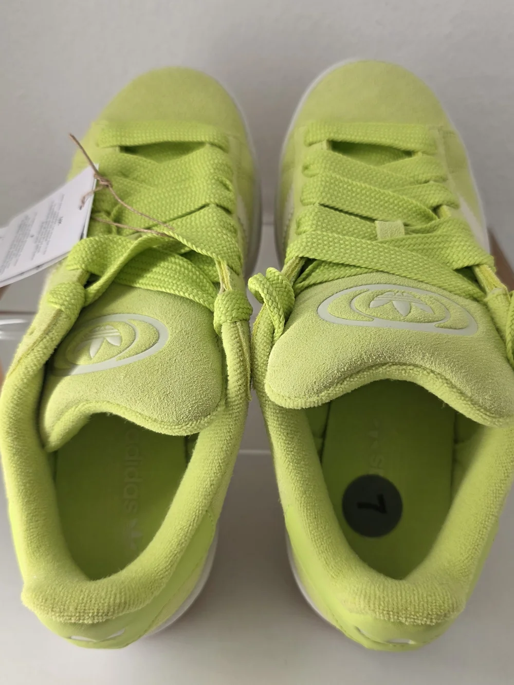 NEW Adidas Originals Campus 00s Lime Green Skate Shoe Women's size 7 - Picture 8 of 14